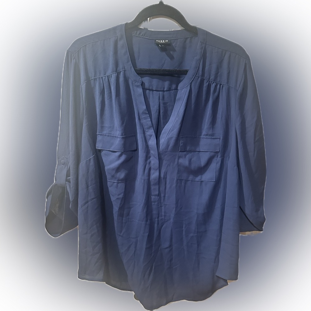 Torrid Women's Blue Top